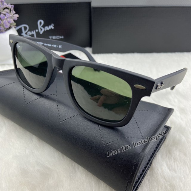 RayBan男士太陽眼鏡雷朋網紅同款爆款復古方型2140系列墨鏡 RB2140 mmyj1099